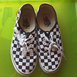 Checkered vans